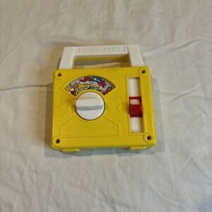 Classic Vintage 1981 Fisher Price Pocket Radio Wind-Up Music Toy
